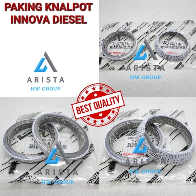 PAKING KNALPOT RING KNALPOT TOYOTA INNOVA DIESEL