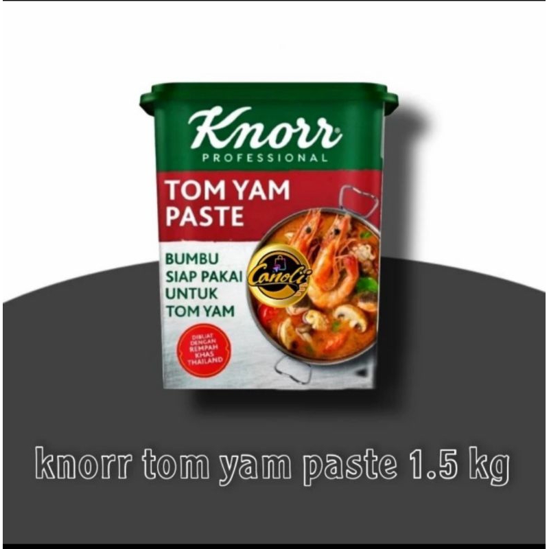 

Knorr tom yam paste 1,5 Kg / Pasta Tomyam Tom yum