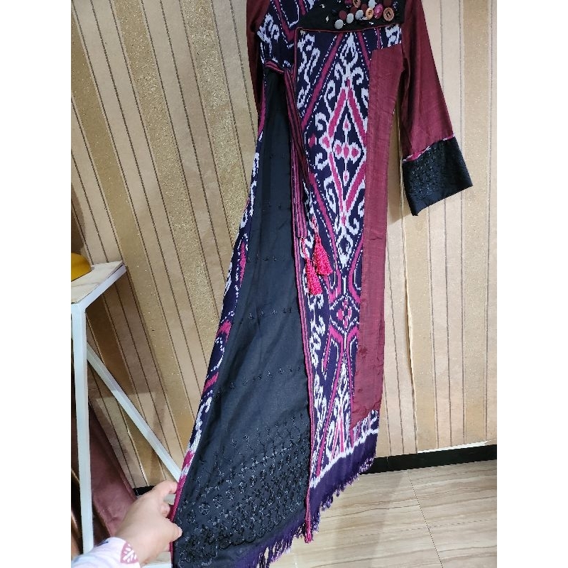 (preloved) dress tenun