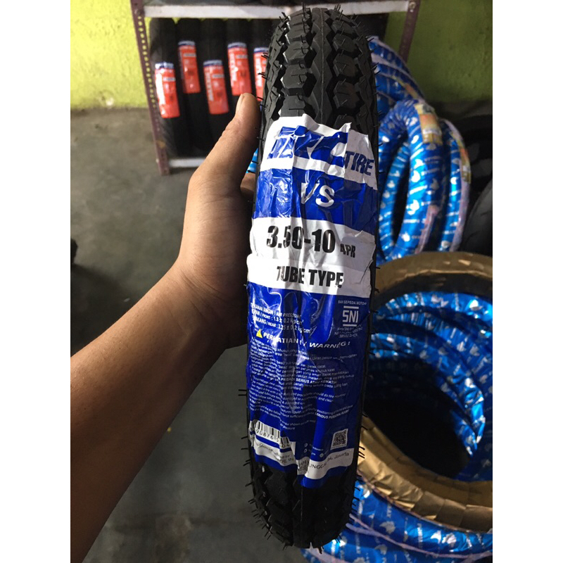 BAN LUAR IRC VS 3.50-10 NON TUBLES