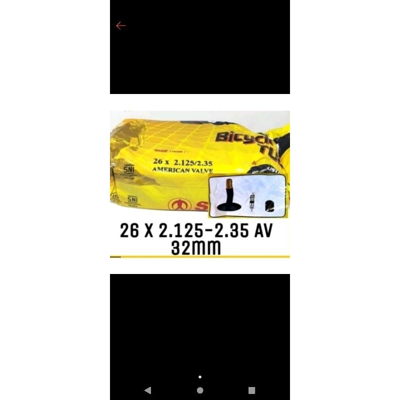 02.Ban dalam 26 x 2.125 / 26 x 2.20 / 26 x 2.25 / 26 x 2.35