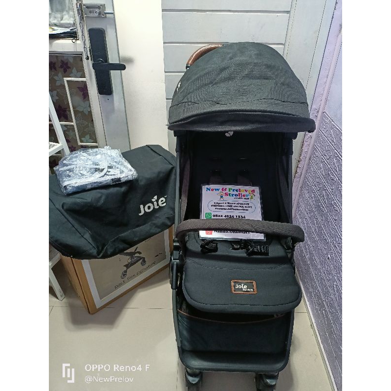 Stroller joie signature preloved lengkap tas