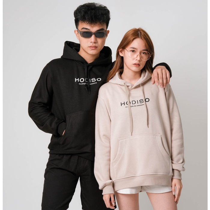 HODISO -  Be Simple Hoodie Jumper Pullover