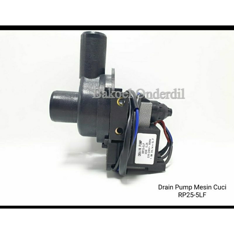 DRAIN PUMP + TUTUP RP-25-5LF MESIN CUCI FRONT LOADING