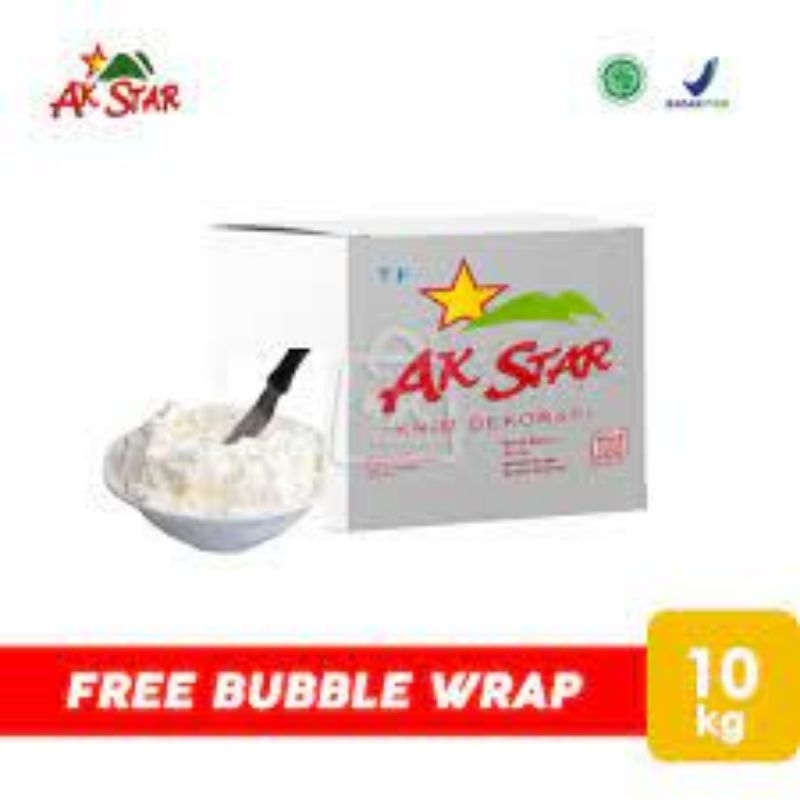 AK STAR BUTTER CREAM REPACK 250 GR