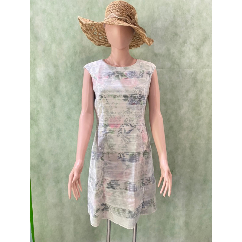 Preloved/Thrift Mini dress Floral olivia hassler Korean Style