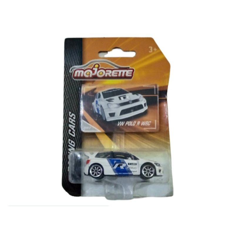 Majorette Racing Cars Assorted (Volkswagen Polo R WRC)