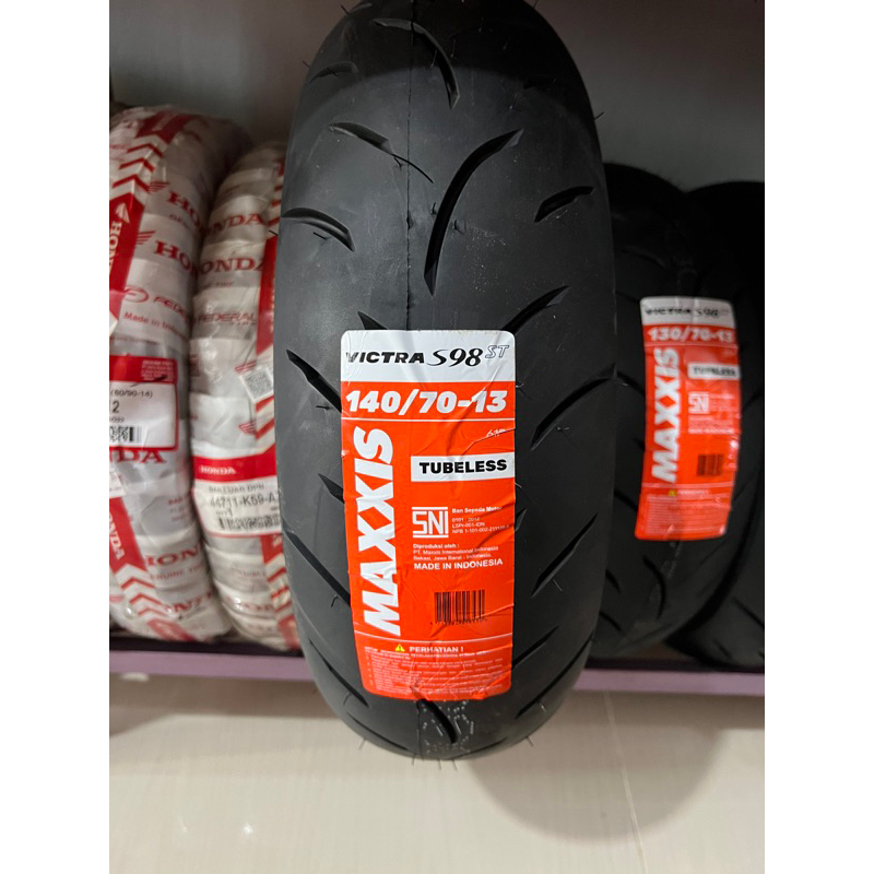 Ban Maxxis Victra S98 140 / 70 - 13 140/70-13 NMAX PCX160 ADV belakang