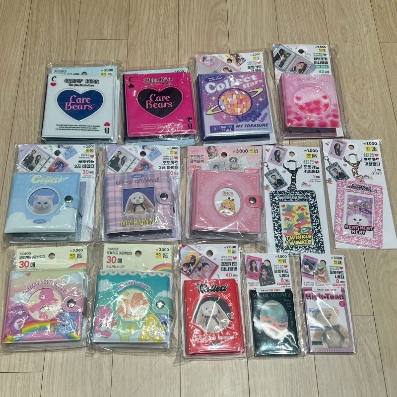 Jual [PO / PREORDER] Daiso Collection Book & Photocard Holder Keyring & Photocard Frame Kolbuk
