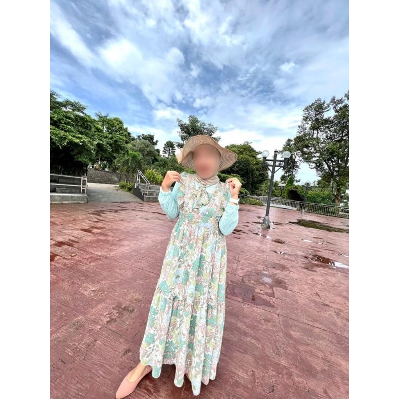 Dress import korea/dress korea/dress lucu/dress bunga