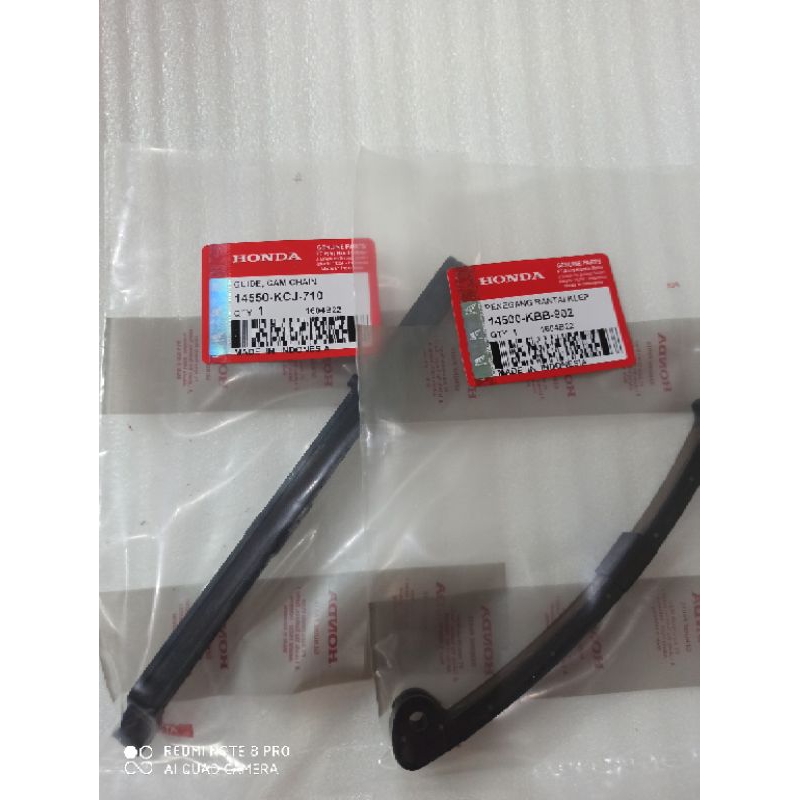 karet lidah tensioner Assy atas/ bawah  Honda -14550-KCJ-14500-KBB- tiger revo