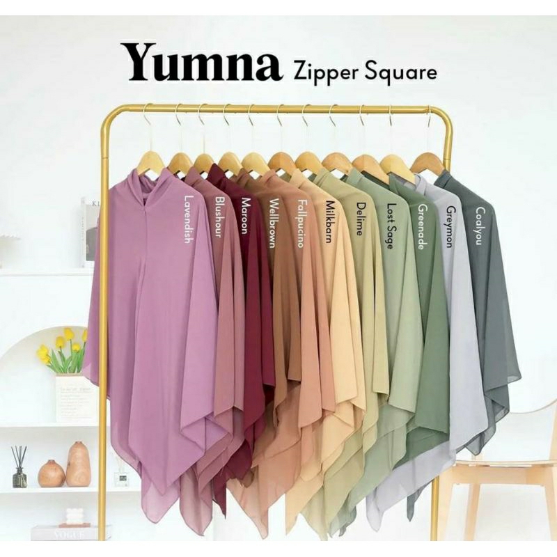 Hijab Syar'i Zipper Yumna