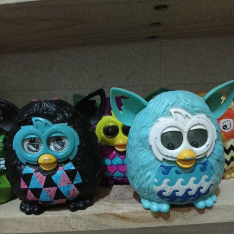 Furby Owl Mainan Hadiah McDonalds  Furby Bird Koleksi Burung Hantu