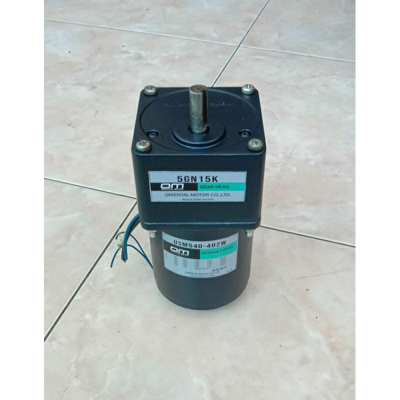 Ac Motor Gearbox Oriental 220V Ratio 1:15 40W