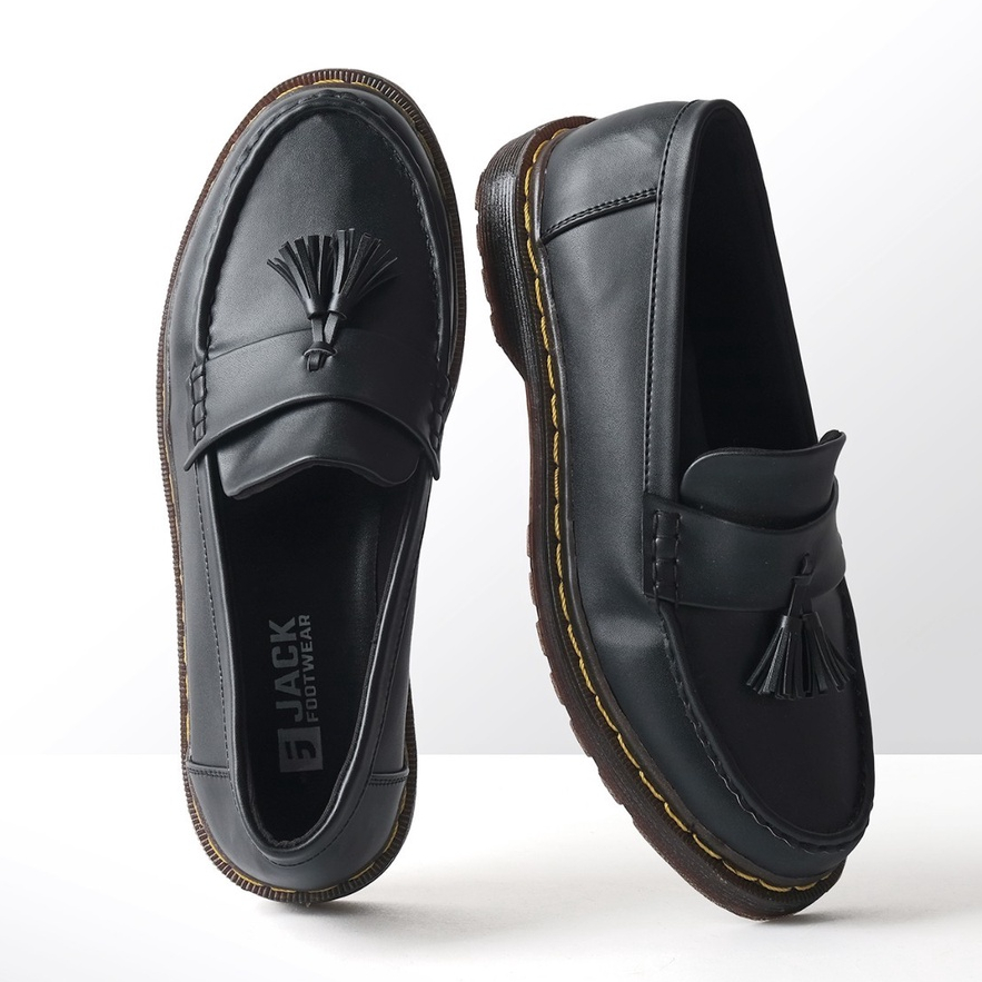 Sepatu Loafers Pria Kulit Casual Slip On Loafer Original - Gayle Series