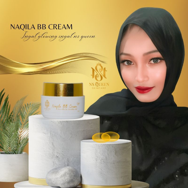 BB Cream NS Queen membuat wajah lebih glowing dan double perlindungan dari sinar matahari