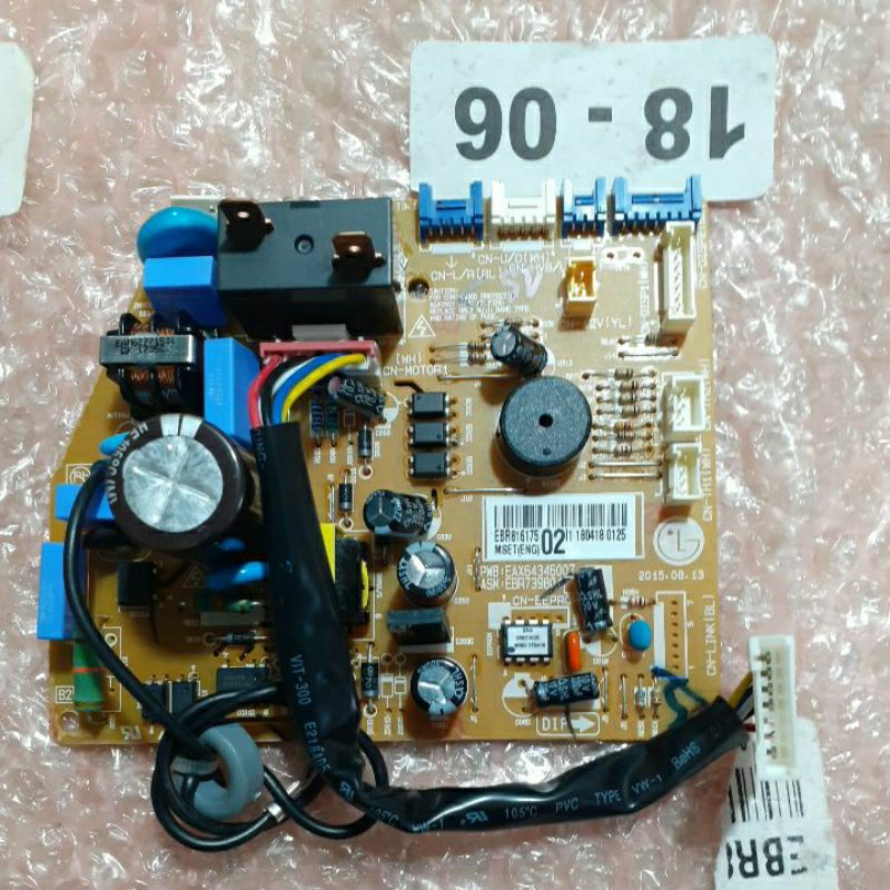 Modul pcb indoor ac LG smart inverter E06FMV E10FMV part EBR81617502 original