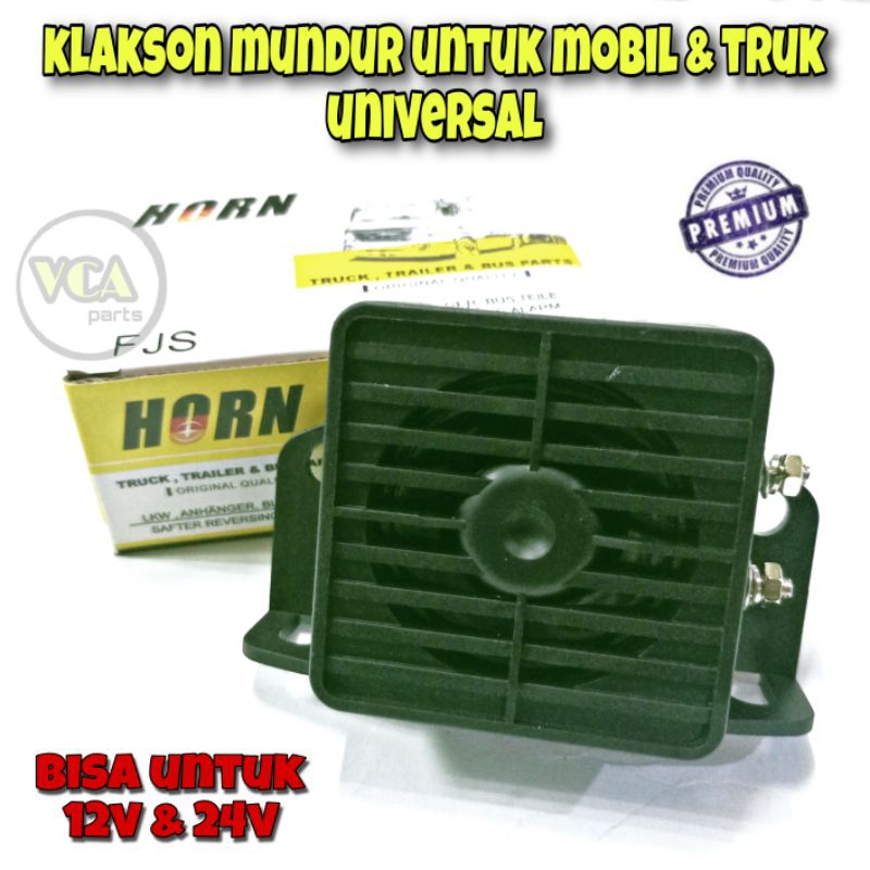 klakson Mundur /atret - sirine mundur atret mobil 12 - 24 volt truk