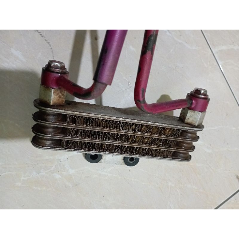 RADIATOR SUJUKI SATRIA FU 150 KUMPLIT SLANG ORI