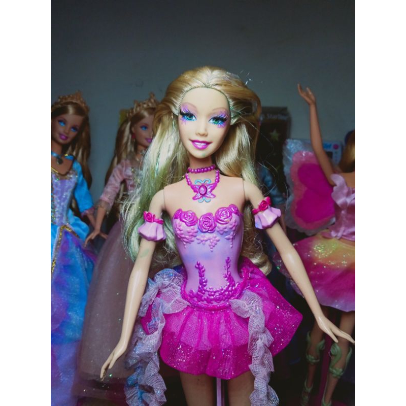 Barbie Fairytopia Mermaidia : Elina doll /Mainan anak murah, Barbie edukasi Mattel preloved Nrfb Movie Collector