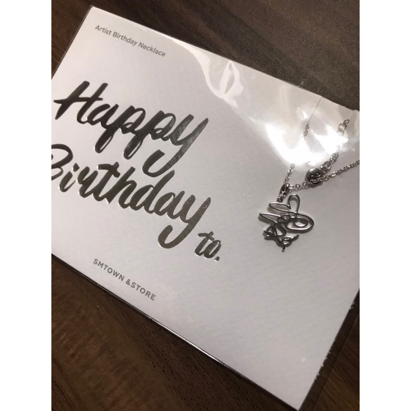 NCT TAEYONG BIRTHDAY NECKLACE