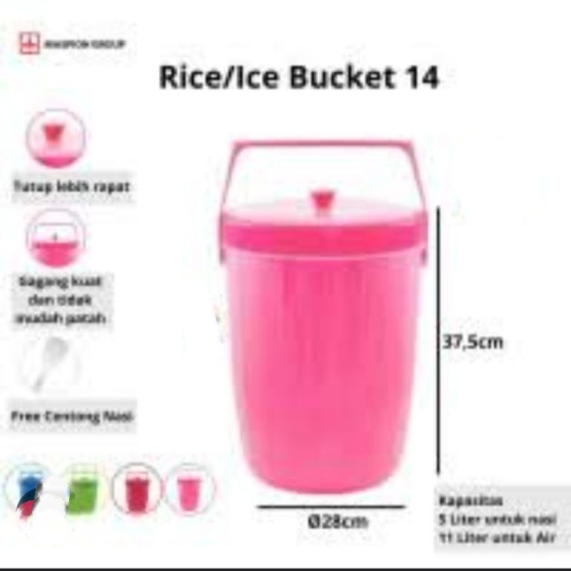 termos nasi es batu maspion 14 liter