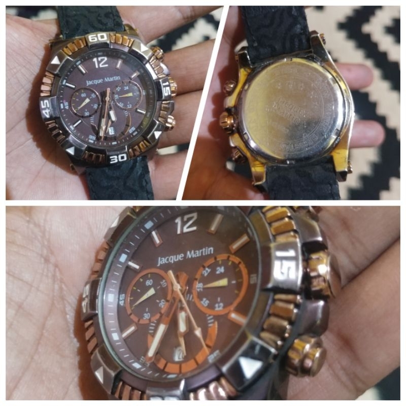 jam tangan pria jacque martin