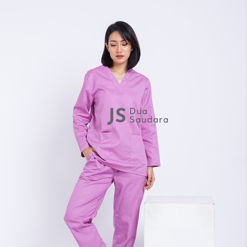 LENGAN PANJANG - BAJU OK UNILA | BAJU JAMAL | SERAGAM OK| BAJU PERAWAT  | BAJU JAGA merk DUA SAUDARA