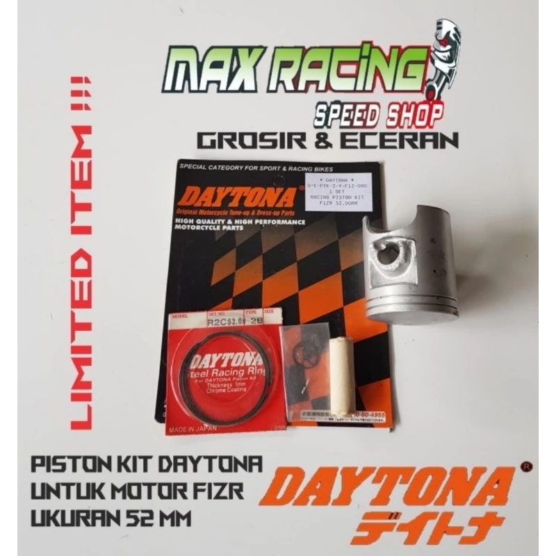 Piston Kit Daytona FIZR 52 MM Original Japan