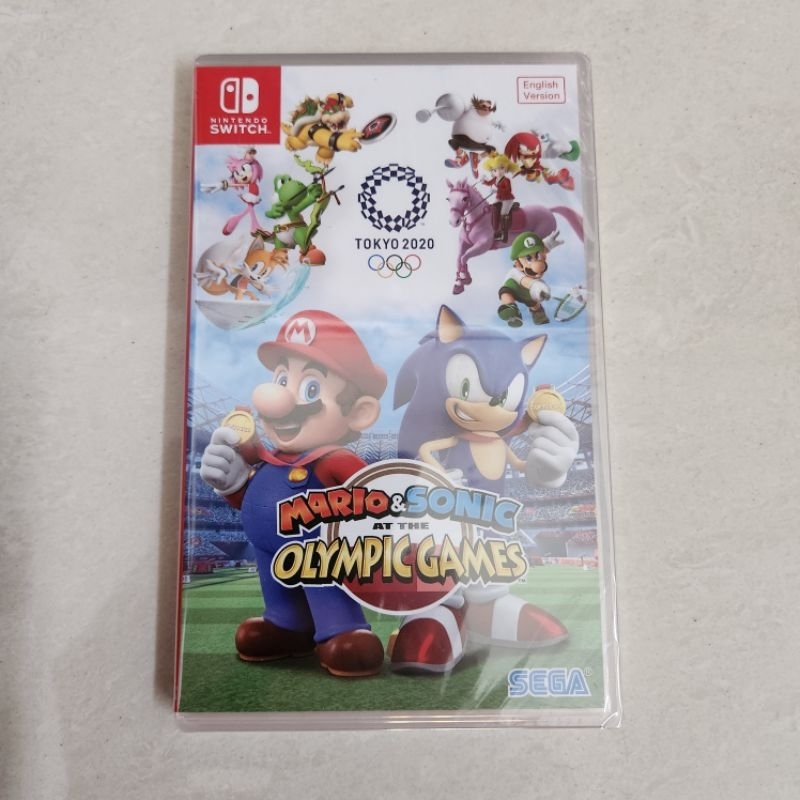 Mario &amp; Sonic at the Olympic Games Tokyo 2020 Nintendo Switch and Game Kaset