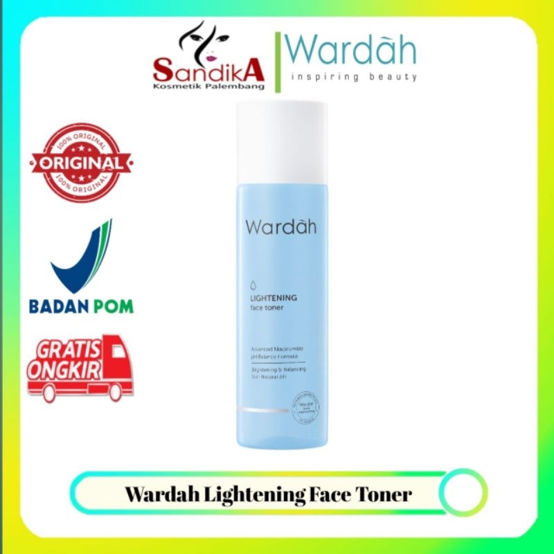 Wardah Lightening Face Toner 125mL/Toner Wardah