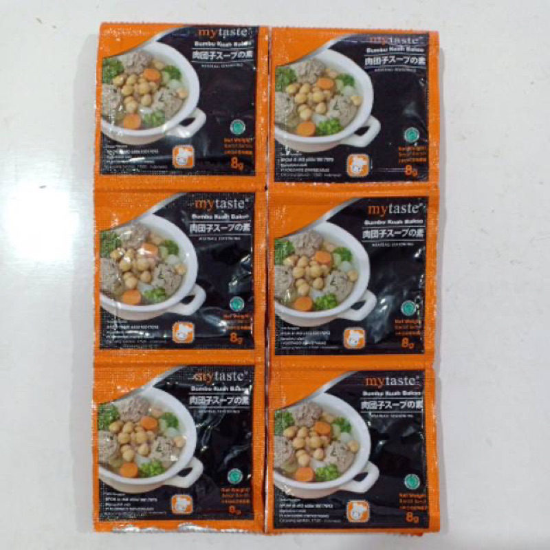 

MY TASTE kuah bakso 9gr