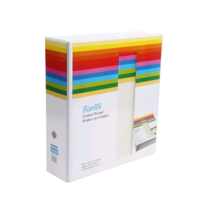 

Bantex Insert Ring Binder 2 Ring 65mm A4 White 8562 07