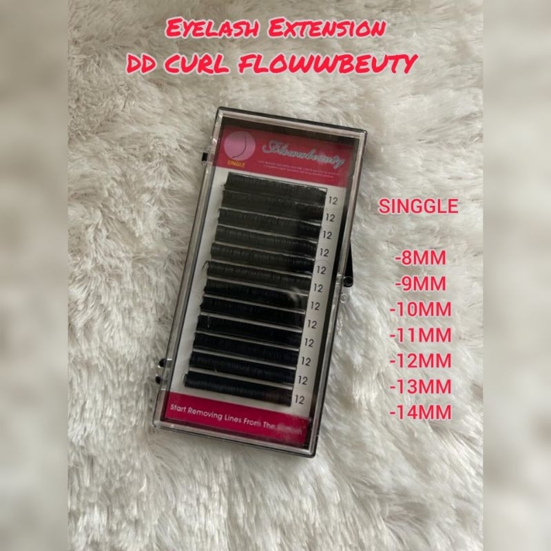 Bulu Mata Tanam Singgle  DD-CURL Eyelash Extension / Bulu Mata Tanam premium Lentik