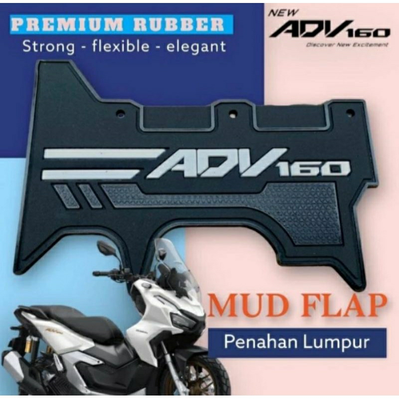 Mudflap Karet ADV 160 Penahan Lumpur ADV 160 Termurah