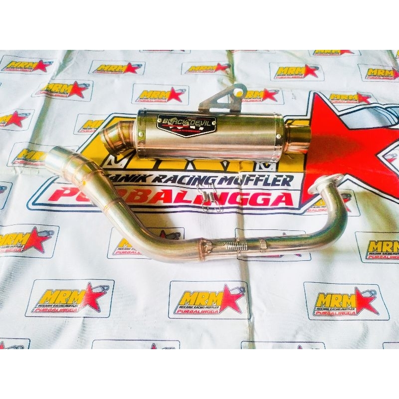 Knalpot Black Devil Vario 125
