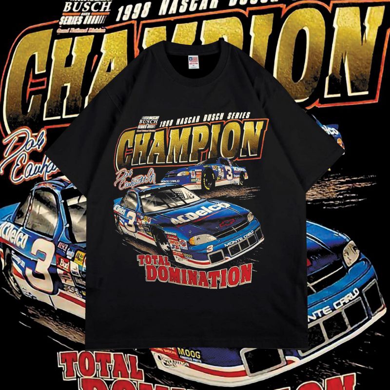 NASCAR CHAMPION VINTAGE BOOTLEG - PREMIUM KAOS 2
