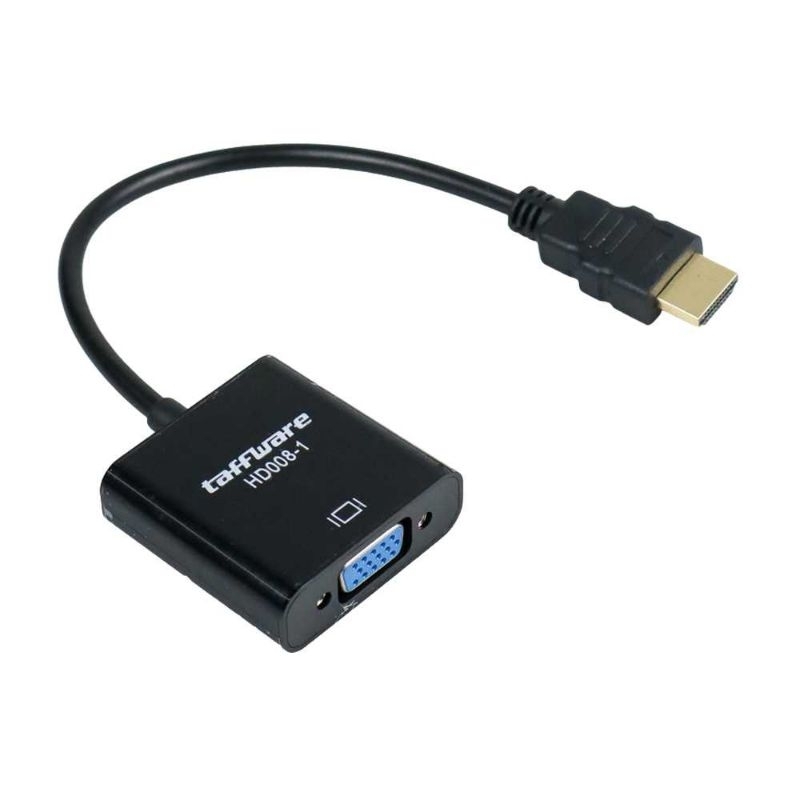 Adapter Converter Hdmi ke VGA Female dengan Audio