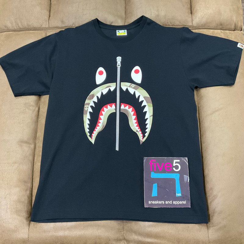 bape shark desert camo black