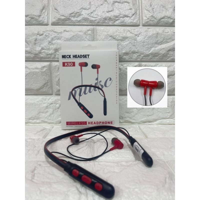 Handsfree Bluetooth Magnetic Neck K90