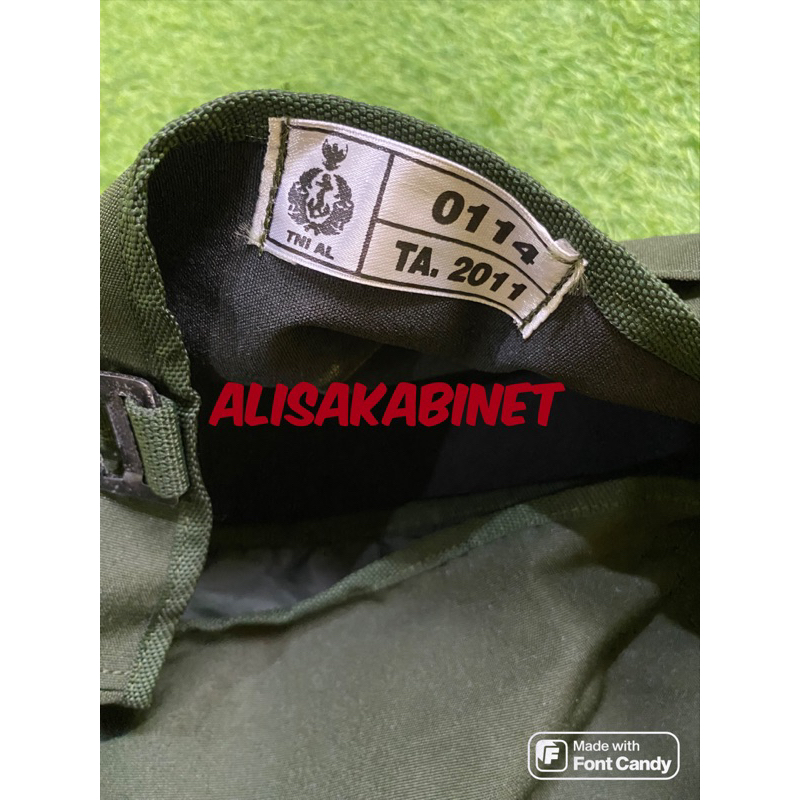 Tas Jinjing Perkakas Jatah TNI