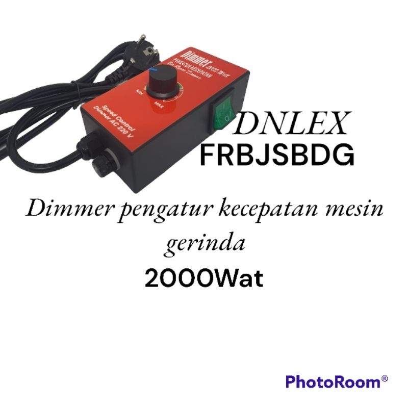 Dimmer AC 2000w Dimmer 2000w pengatur kecepatan motor  speed kontrol