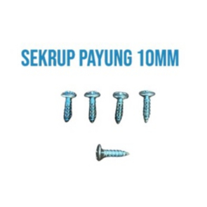 SEKRUP PAYUNG 10MM SEKRUP 50PCS