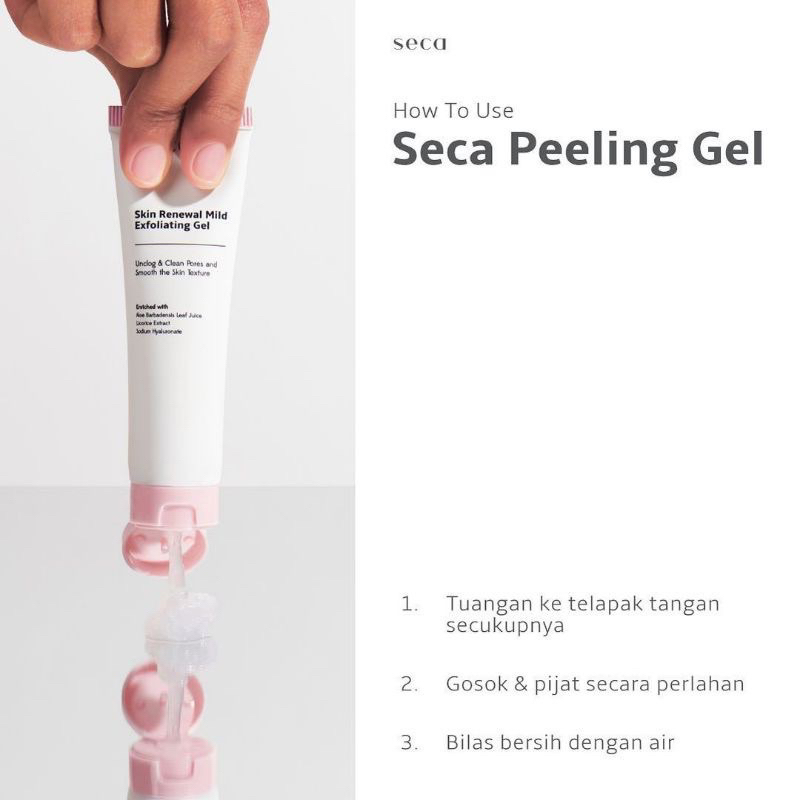 Seca Skin Renewal Mild Exfoliating Peeling Gel 30ML / 100ML