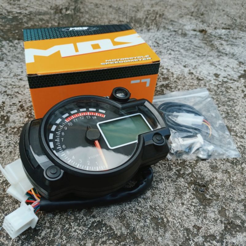 Speedometer Digital Koso RX2n RX2 set pangkon speedometer odometer koso rx2n import