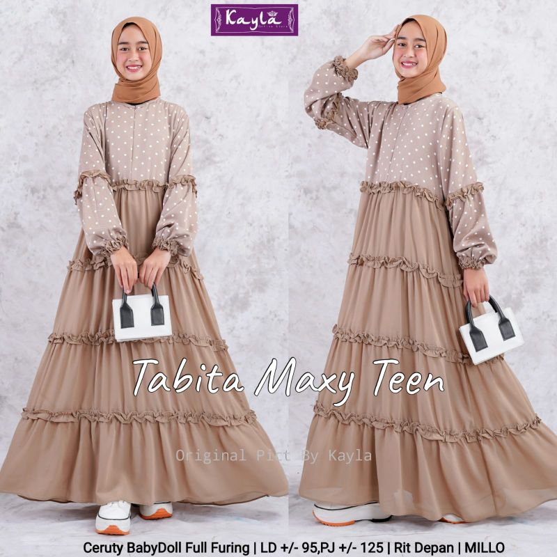 BISA COD GAMIS TABITA MAXY TEEN BY KAYLA