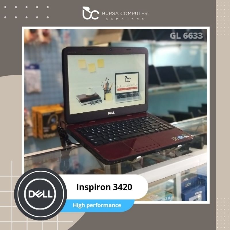 Laptop Dell Inspiron 3420 i7 3620QM 8GB 500GB GT620M 14"