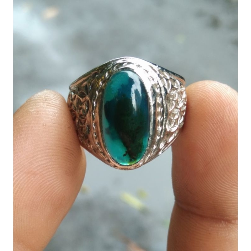 Batu Cincin Bacan Doko Natural Lawas