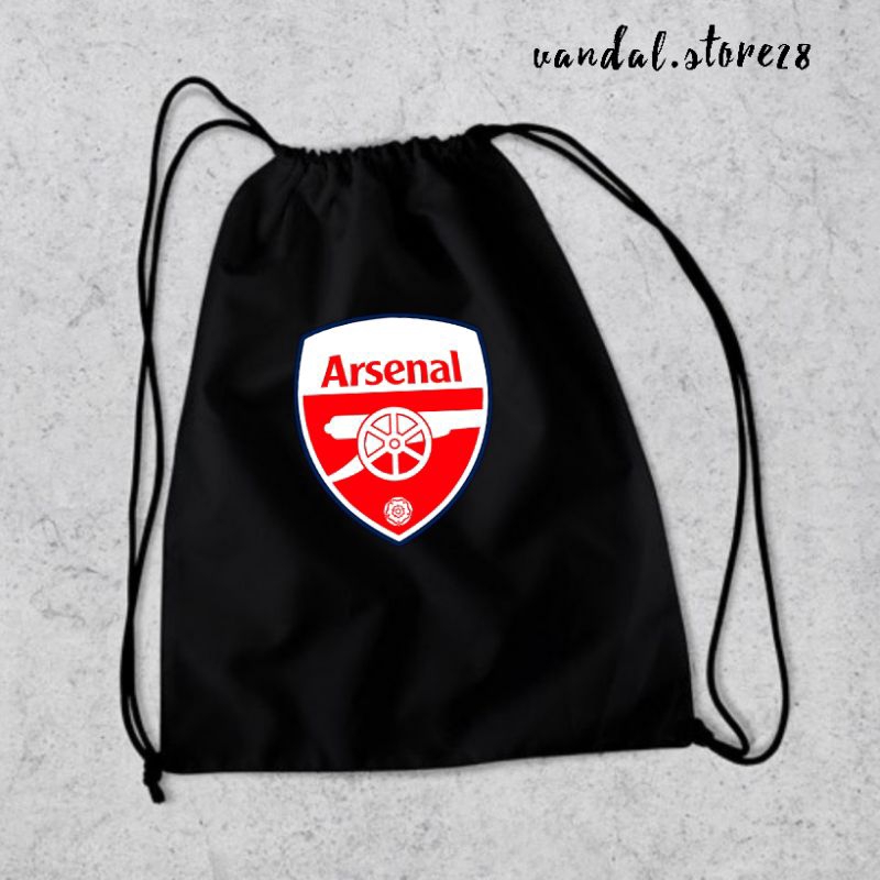 Tas Serut Gendong /Tas Serut Arsenal /Tas Olahraga Sekolah Termurah