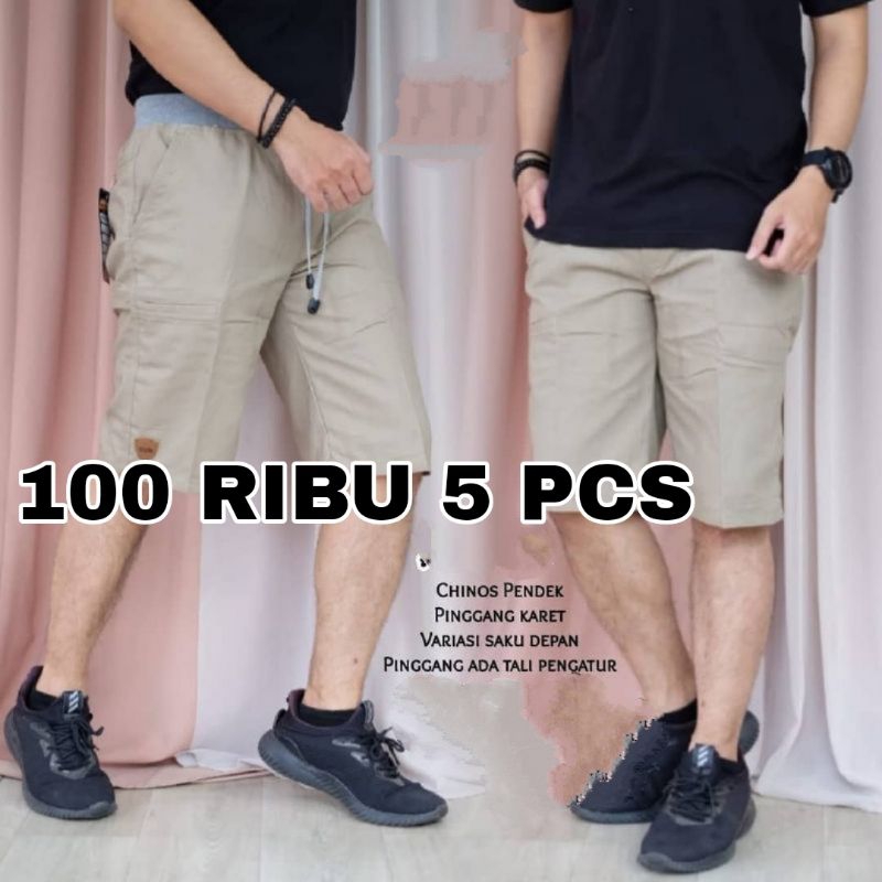 PROMO CELANA CHINOS PENDEK PRIA/CELANA CHINOS PENDEK RIP/CHINOS PRIA/TERMURAH